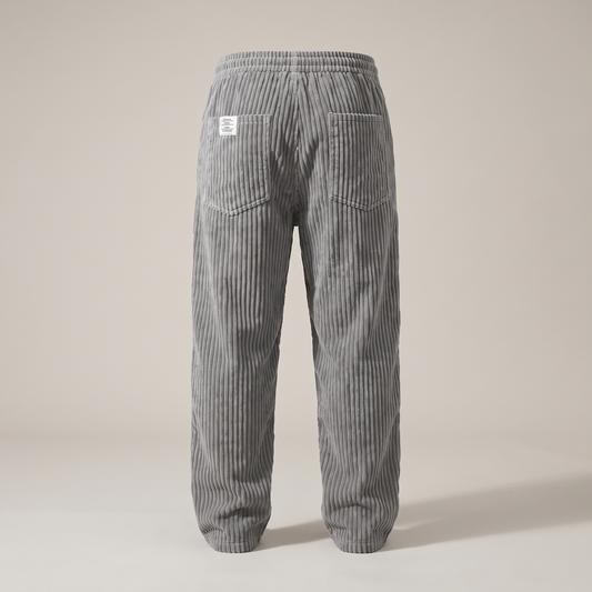Luca Drawstring Trousers - Grey