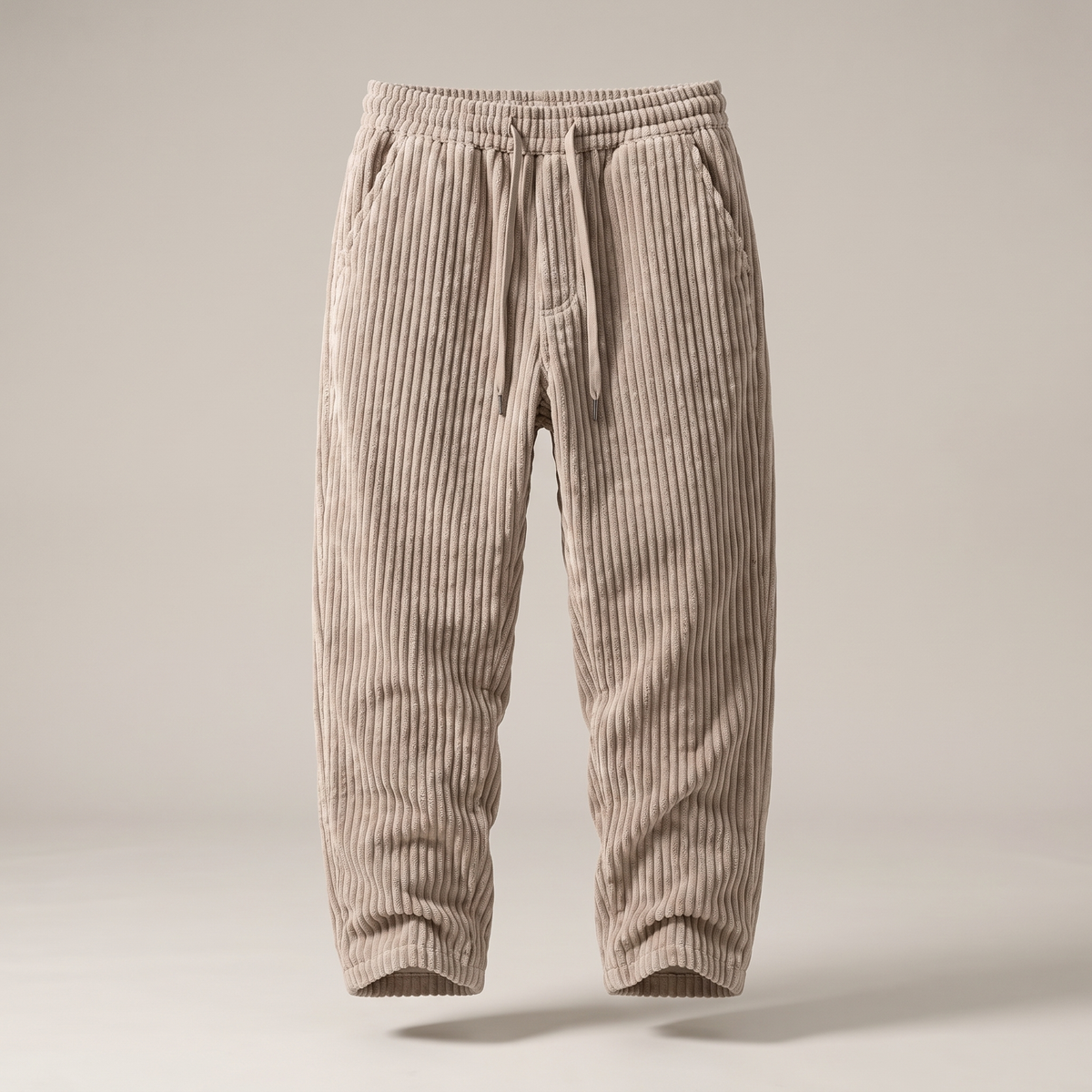 Luca Drawstring Trousers - Khaki