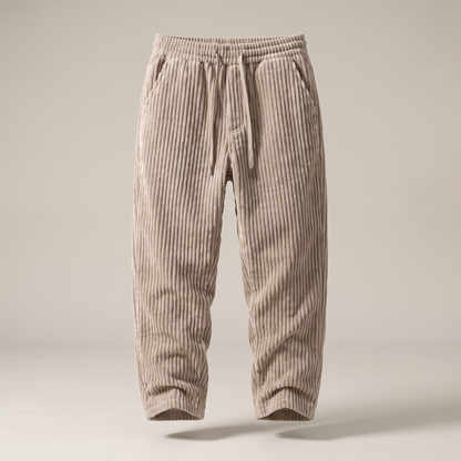 Luca Drawstring Trousers - Khaki