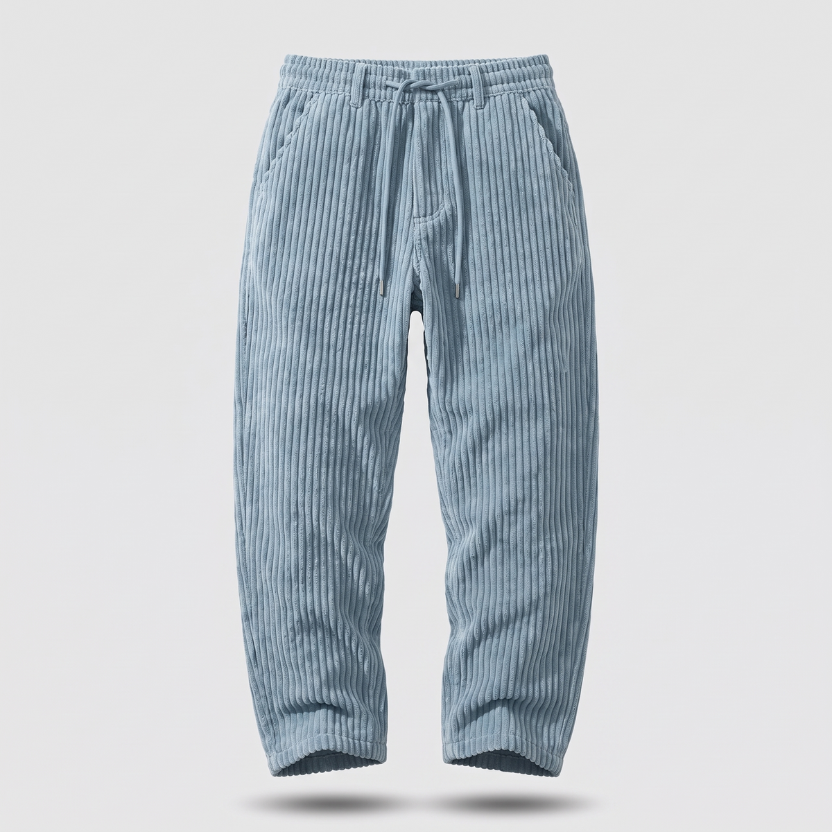 Luca Drawstring Trousers - Light Blue