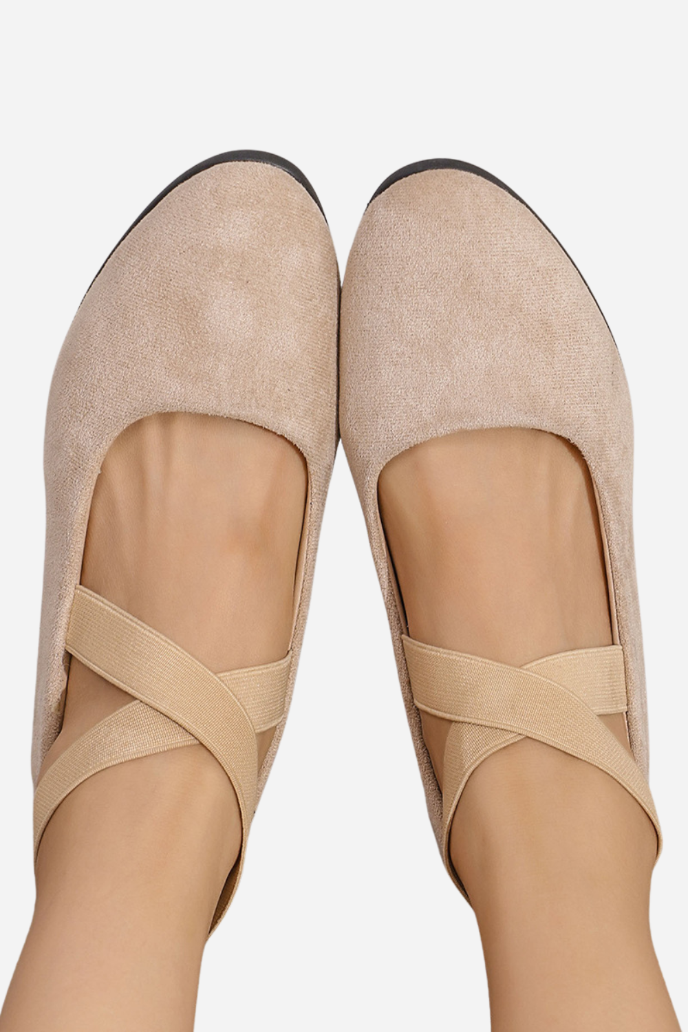 Lucia Soft-Step Casual Shoes - Beige