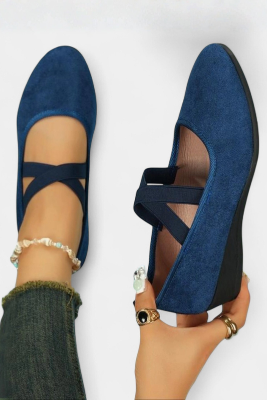 Lucia Soft-Step Casual Shoes - Blue