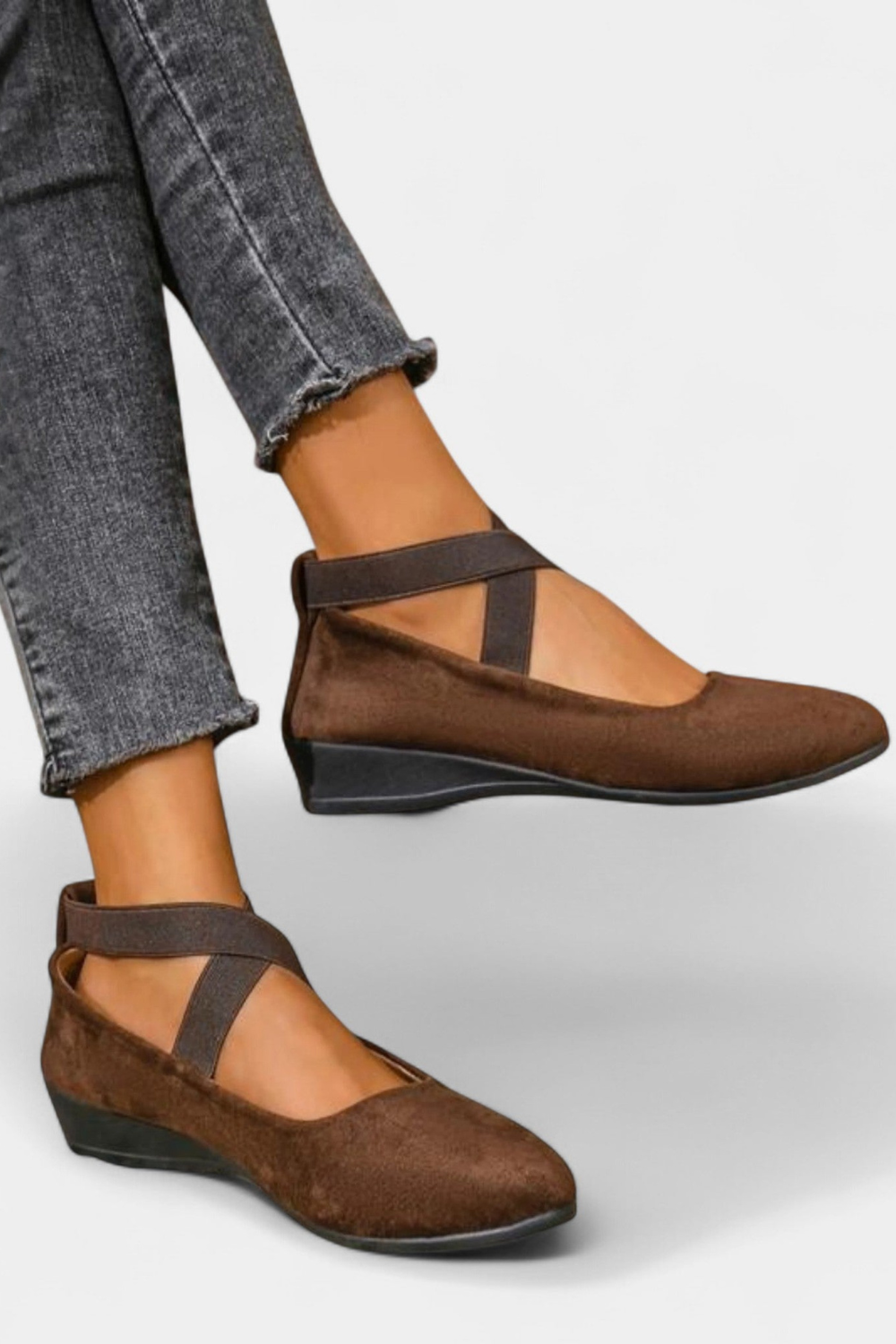 Lucia Soft-Step Casual Shoes - Brown