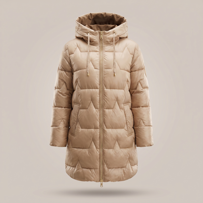Luna Statement Overcoat - Beige