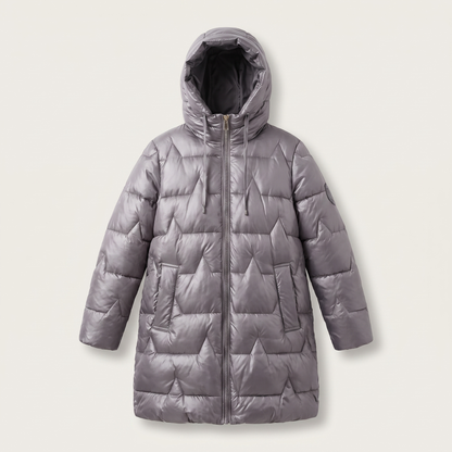 Luna Statement Overcoat - Grey