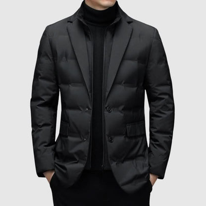 Lurevo Essential Puffer Jacket - Black