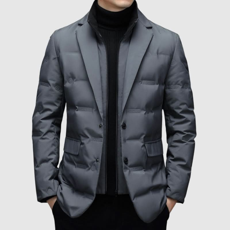 Lurevo Essential Puffer Jacket - Blue
