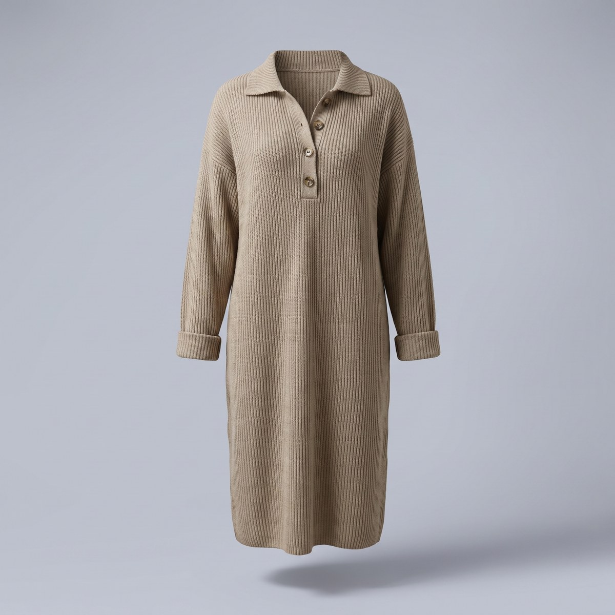 Maelis Luxe Dress - Khaki