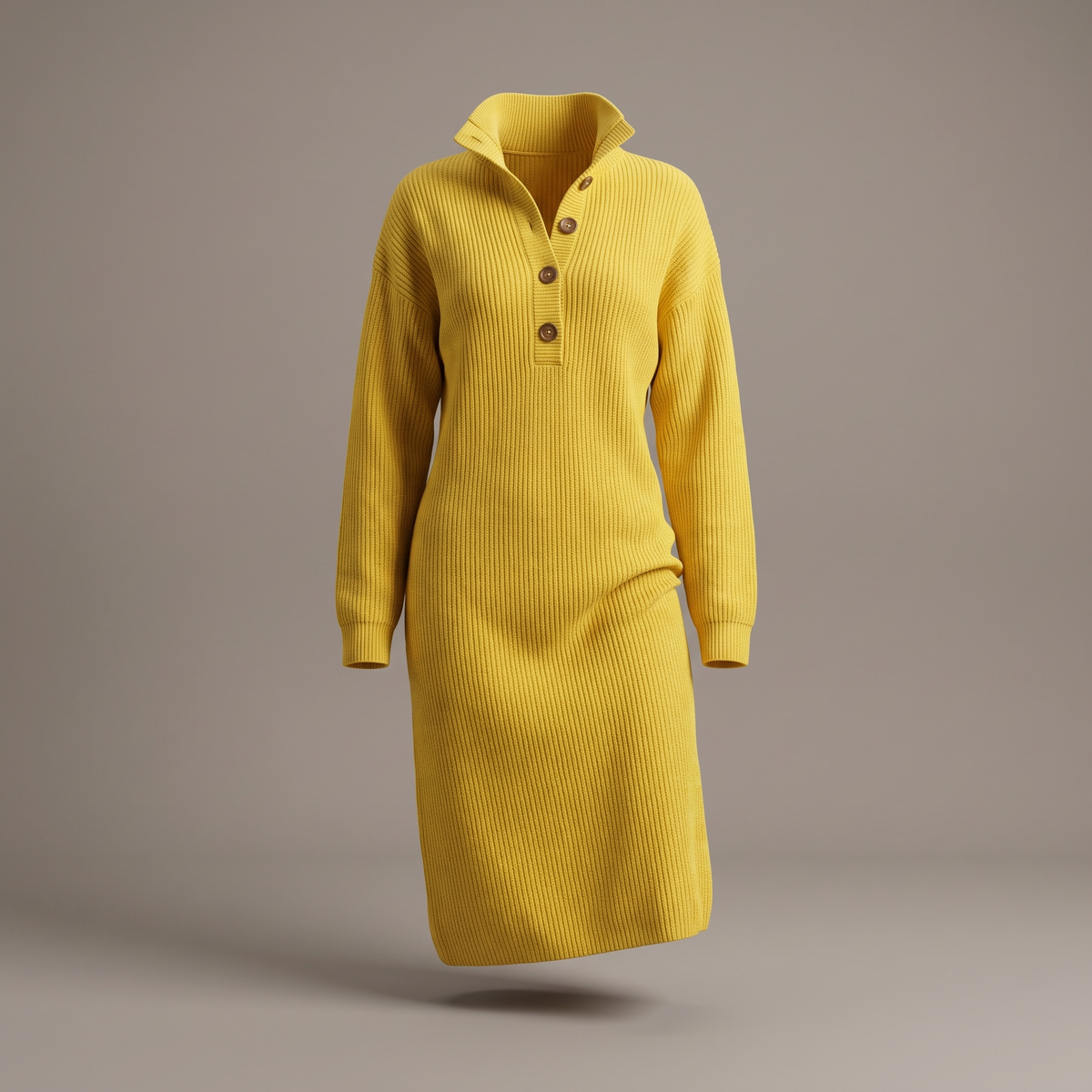 Maelis Luxe Dress - Yellow