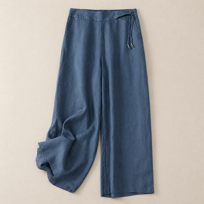 Maisie Casual Wide-Legs - Blue