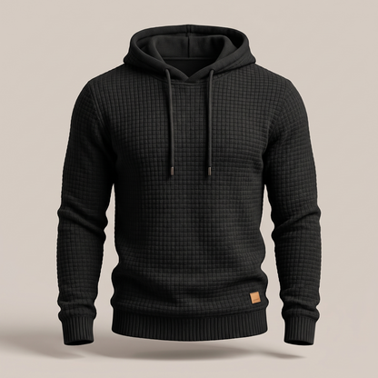 Marceau Knit Hoodie - Black