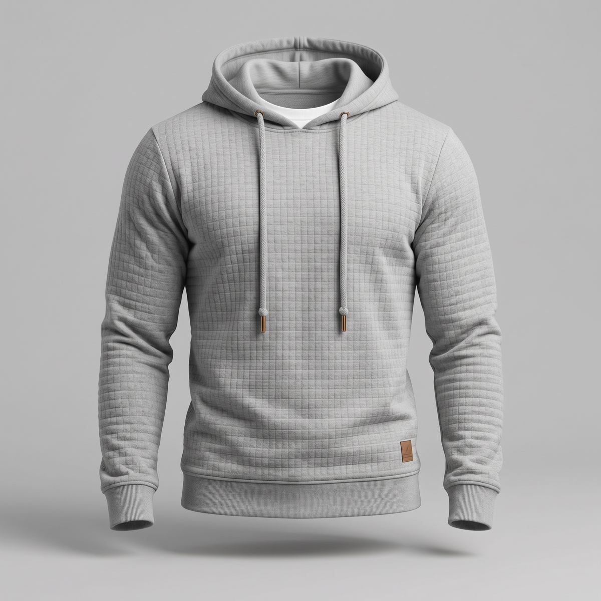 Marceau Knit Hoodie - Light Grey