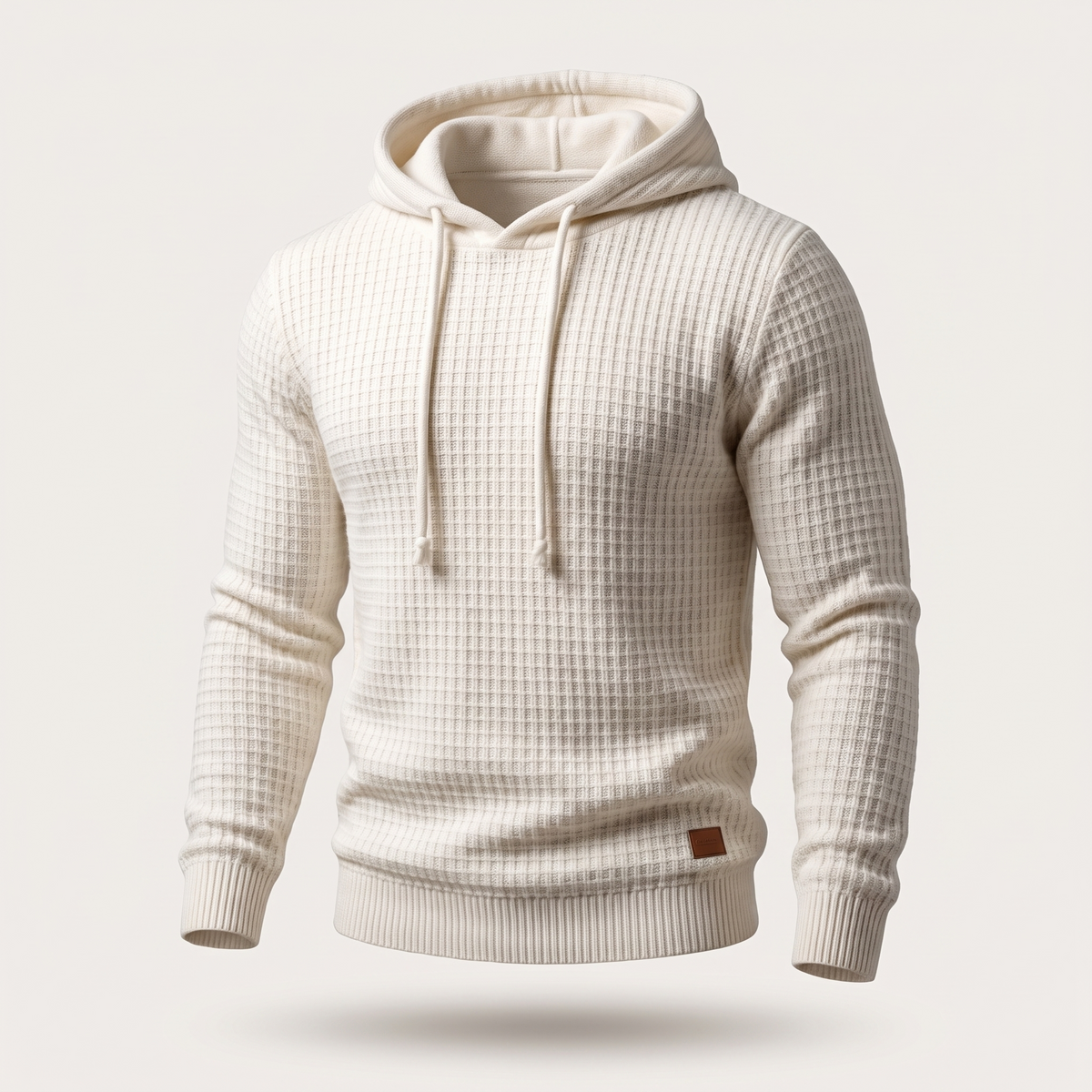 Marceau Knit Hoodie - White