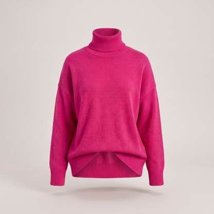 Margot Elegant Knit Sweater - Pink