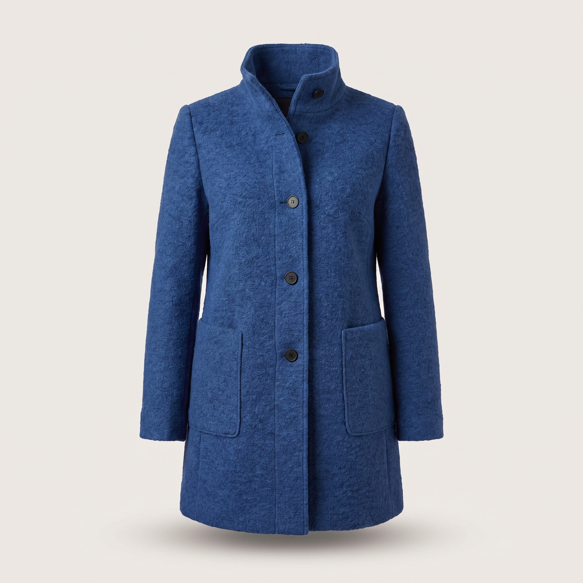 Margot Modern Longline Coat - Blue