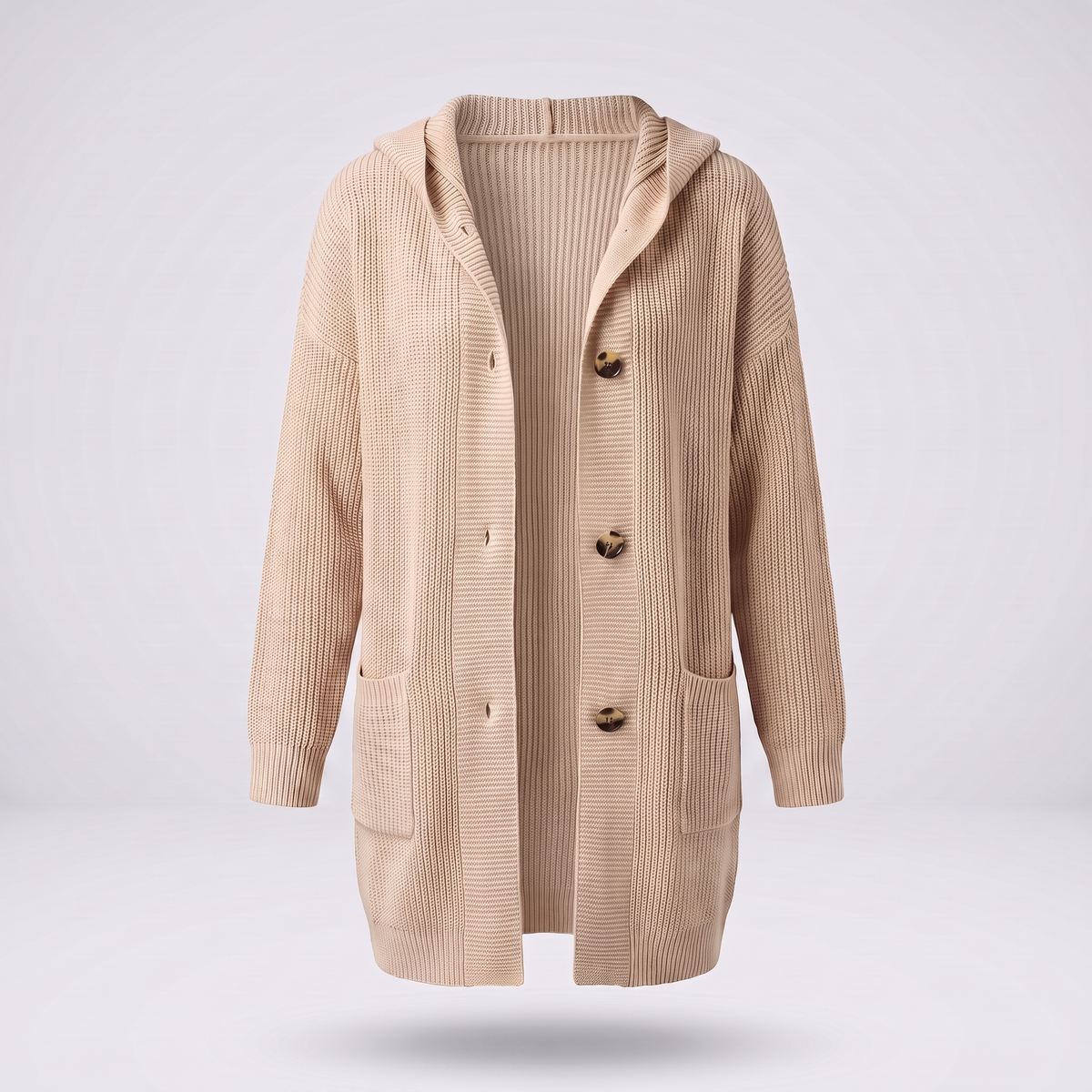 Marielle Knitted Jacket - Beige