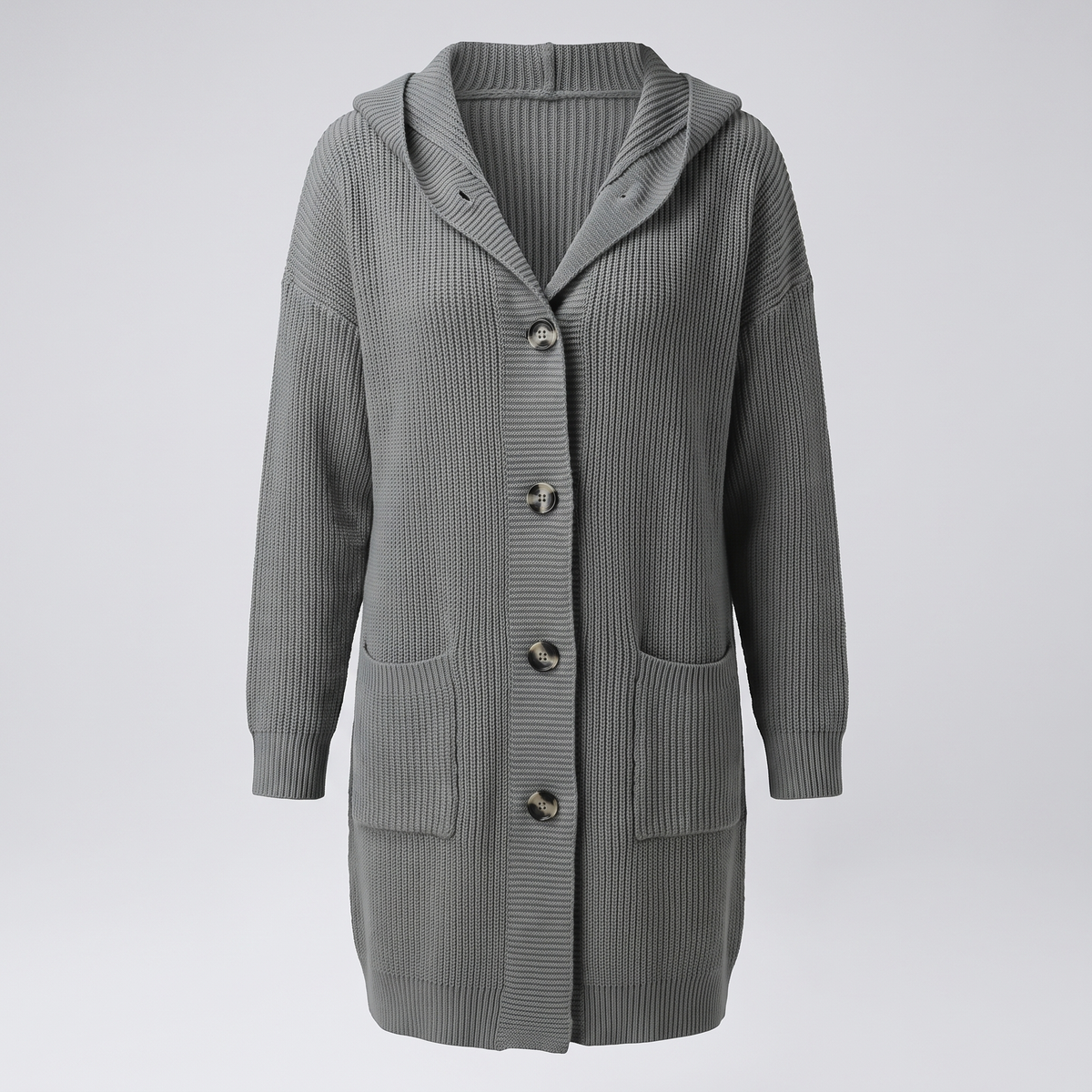 Marielle Knitted Jacket - Grey