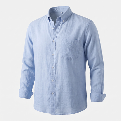 Mariner Linen Shirt - Blue