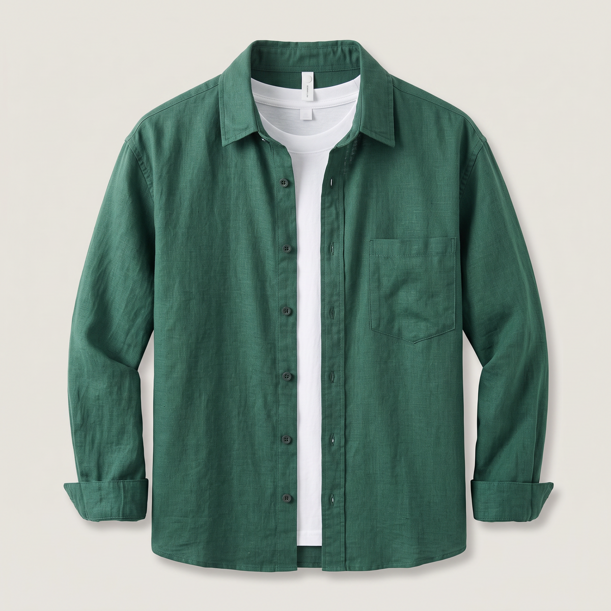 Mariner Linen Shirt - Green