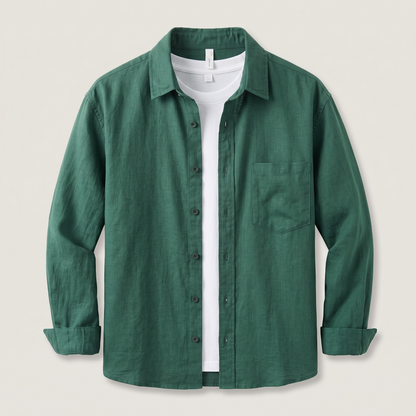 Mariner Linen Shirt - Green