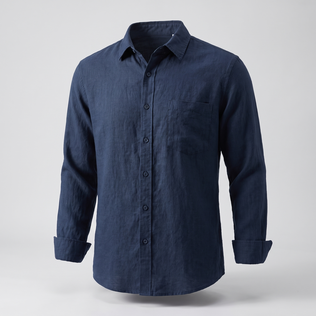 Mariner Linen Shirt - Navy