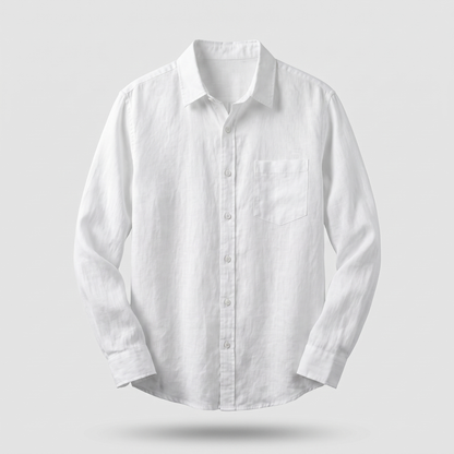 Mariner Linen Shirt - White