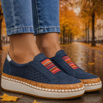 Marisa Comfort Trainers - Navy