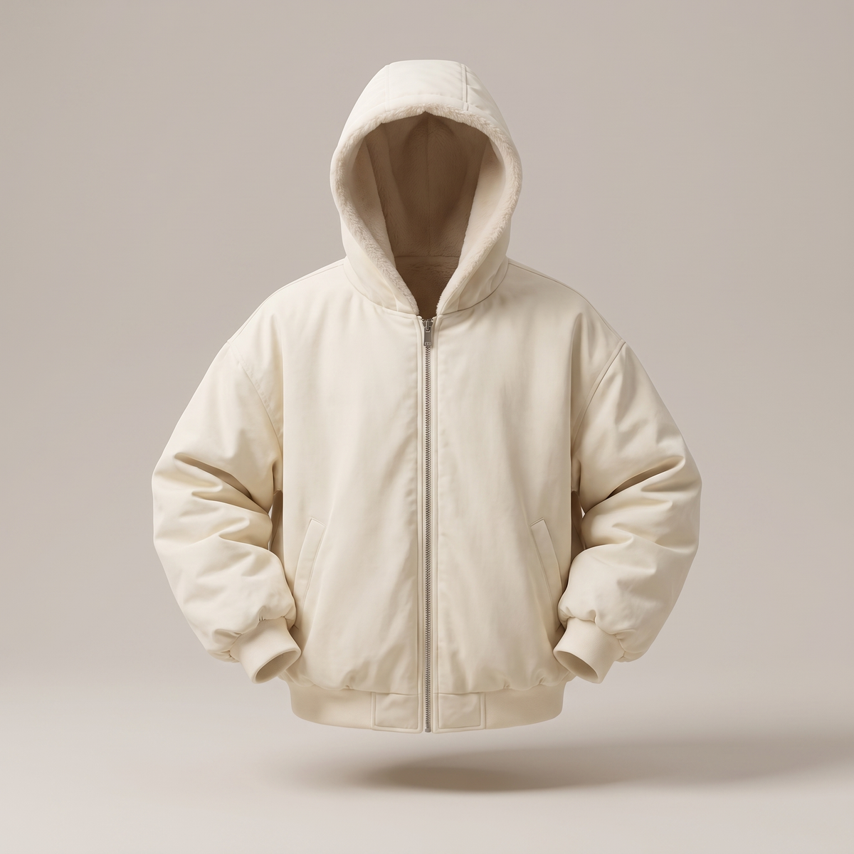 Marivon Dual-Wear Jacket - Cream