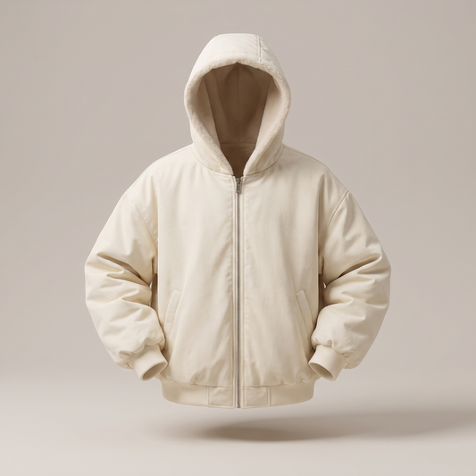 Marivon Dual-Wear Jacket - Cream