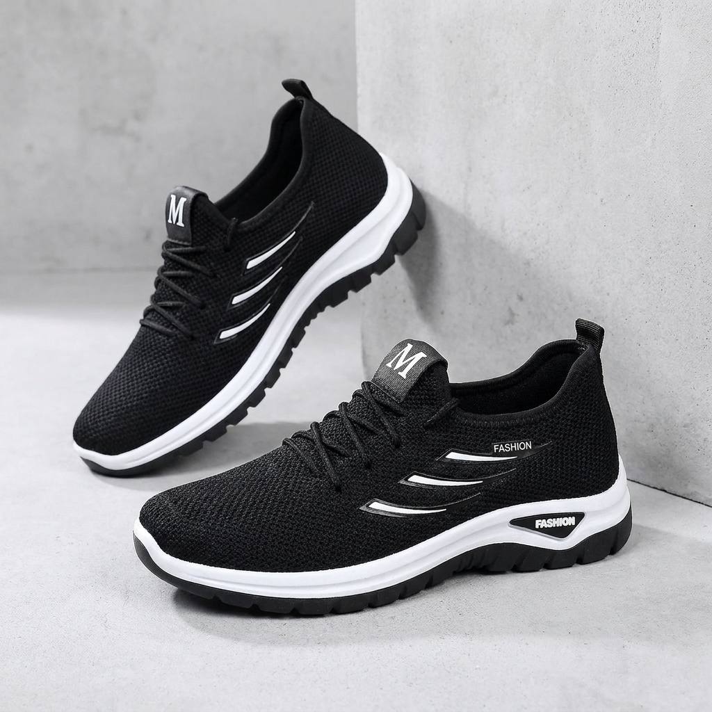 Marnie Soft-Step Trainers - Black