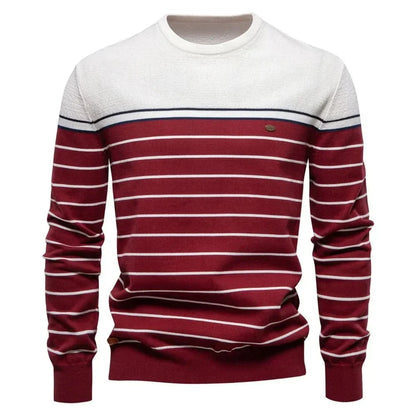 Marvik Herren Pullover - White