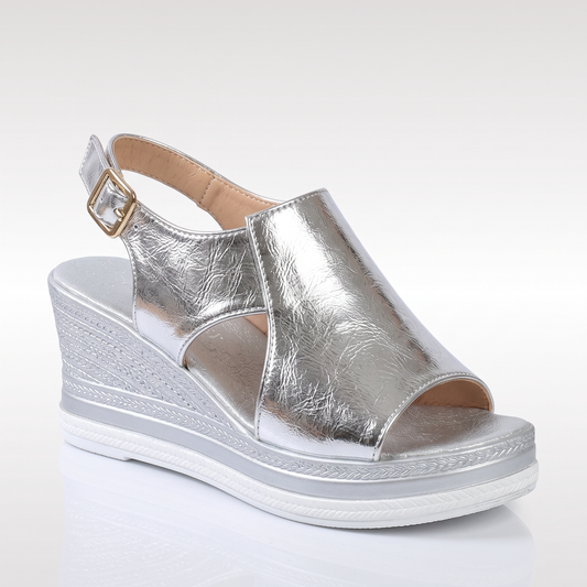 Matilda Comfort Sandals - Silver