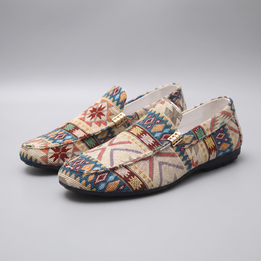 Matteo Classic Comfort Loafers - Beige