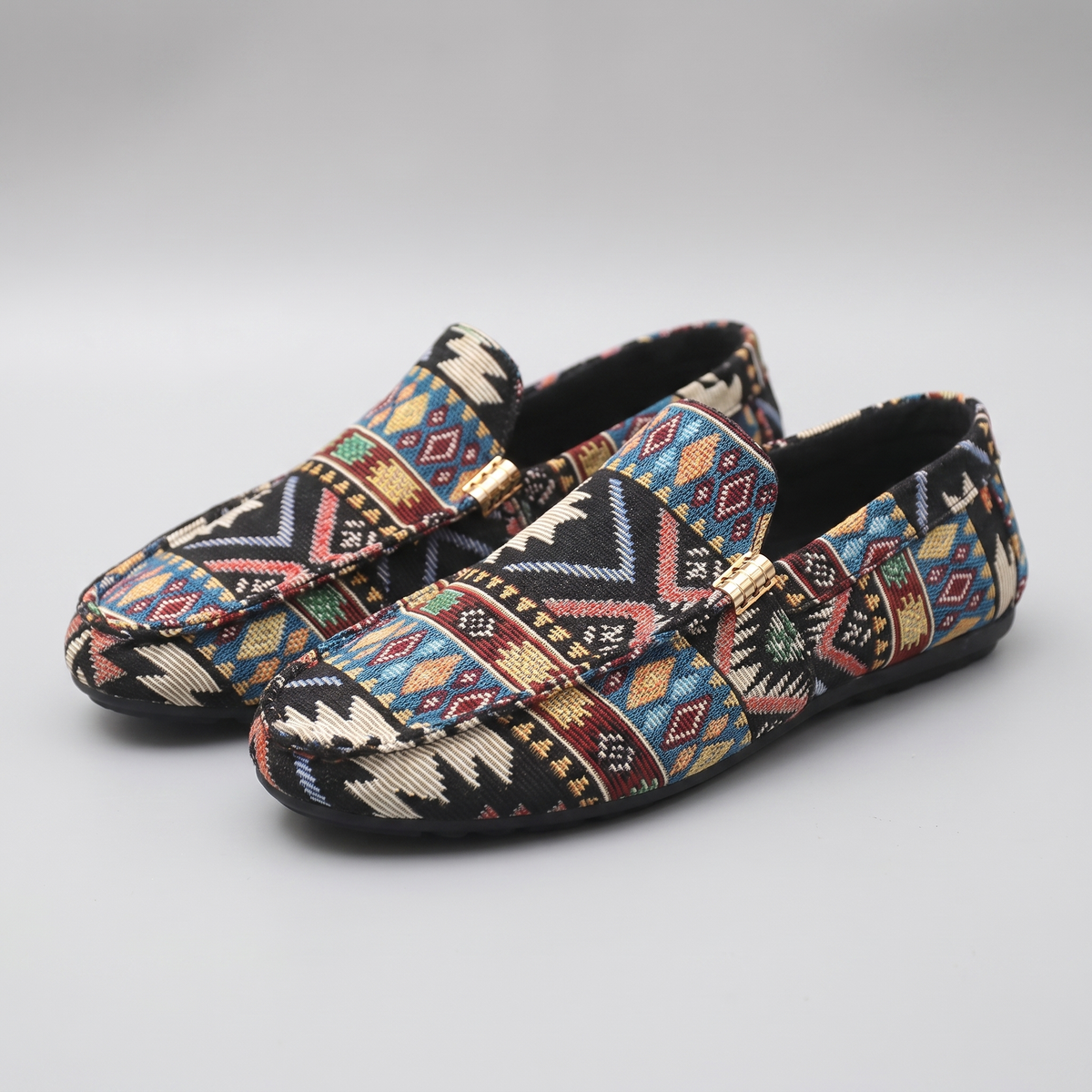 Matteo Classic Comfort Loafers - Black