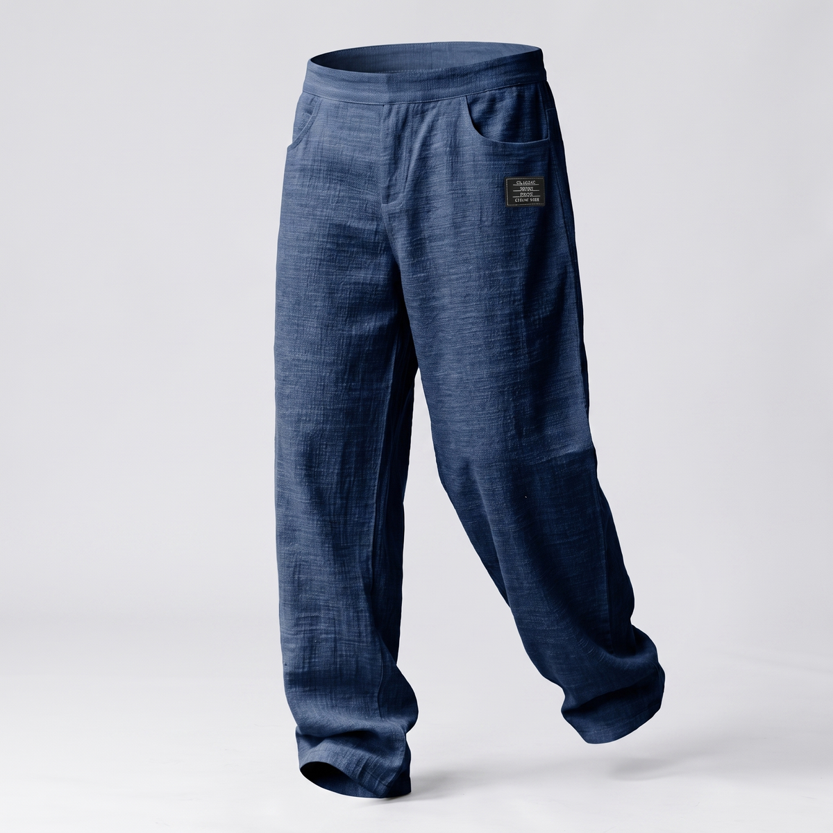 Max Casualfit Pants - Navy Blue