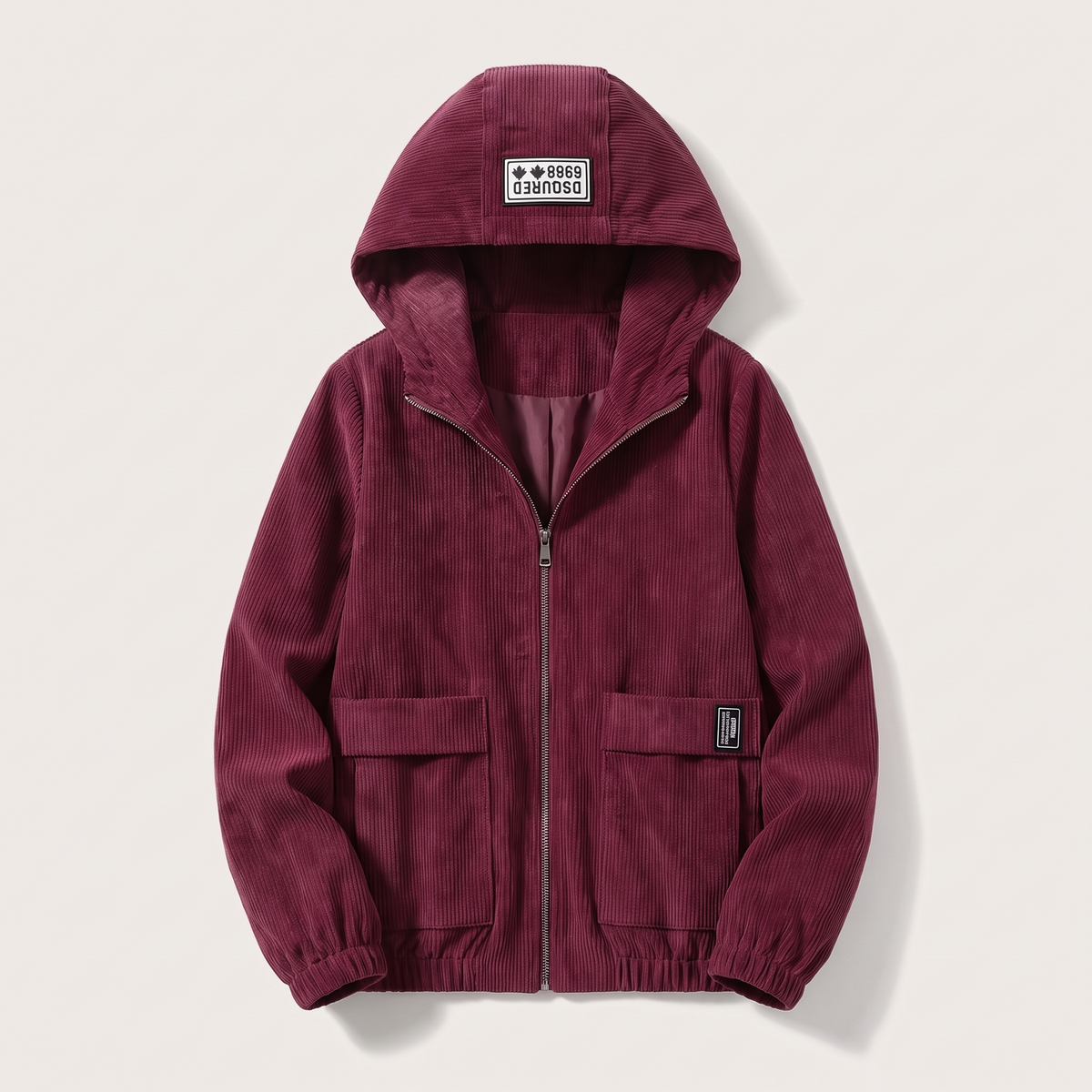 Melrose Corduroy Jacket - Red