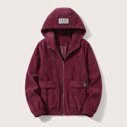 Melrose Corduroy Jacket - Red