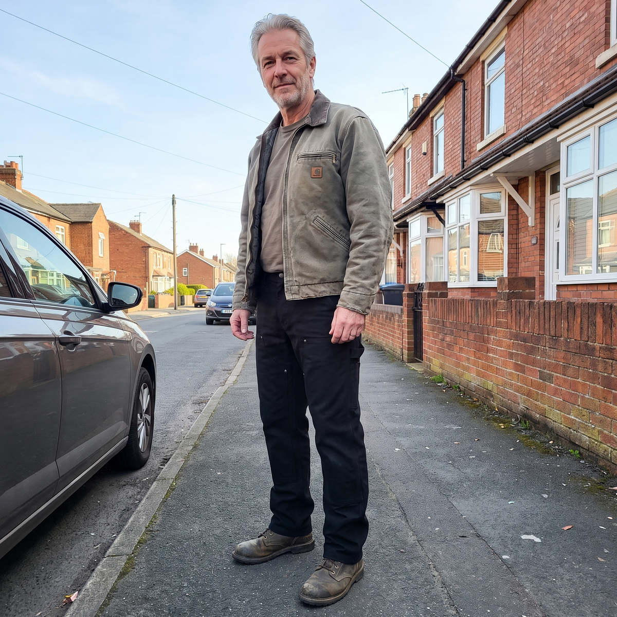 Rugged Workwear Straight-Leg Utility Pants