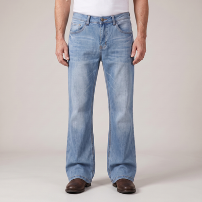 Men's Flare Boot Cut Jeans