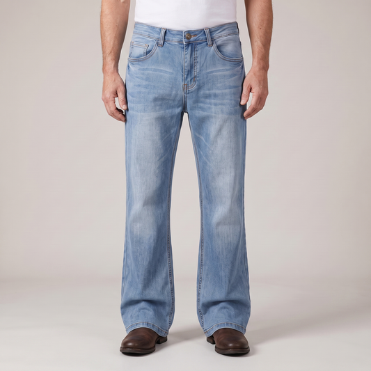 Men's Flare Boot Cut Jeans