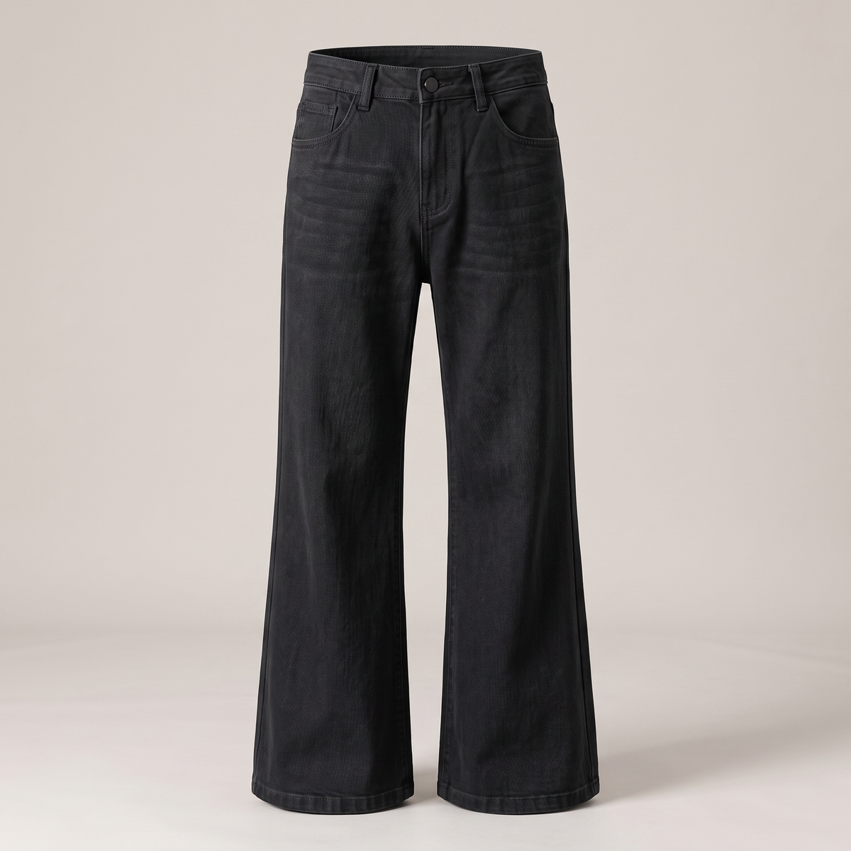 Men's Flare Boot Cut Jeans - Black