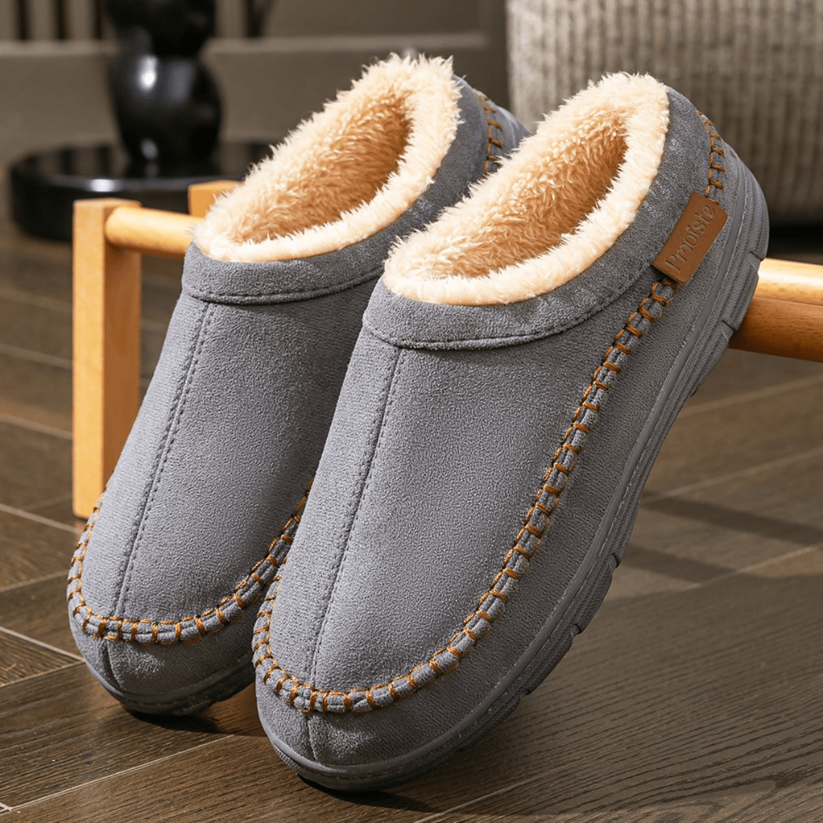 Mirelo Slippers - Grey