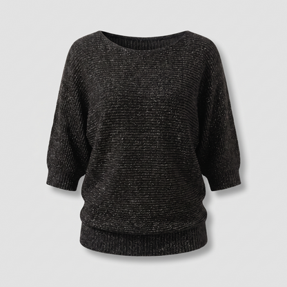 Mireya Cozy Pullover - Black