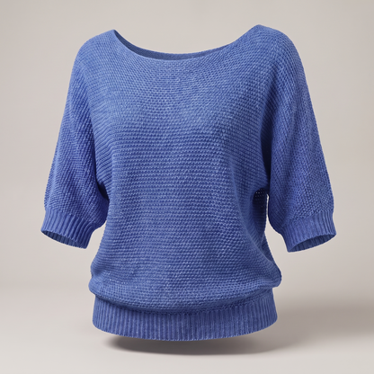 Mireya Cozy Pullover - Blue
