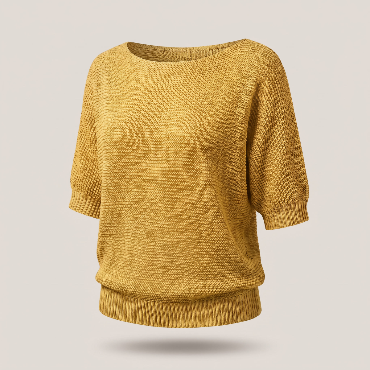 Mireya Cozy Pullover - Yellow