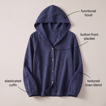 Miri Linen Hoodie