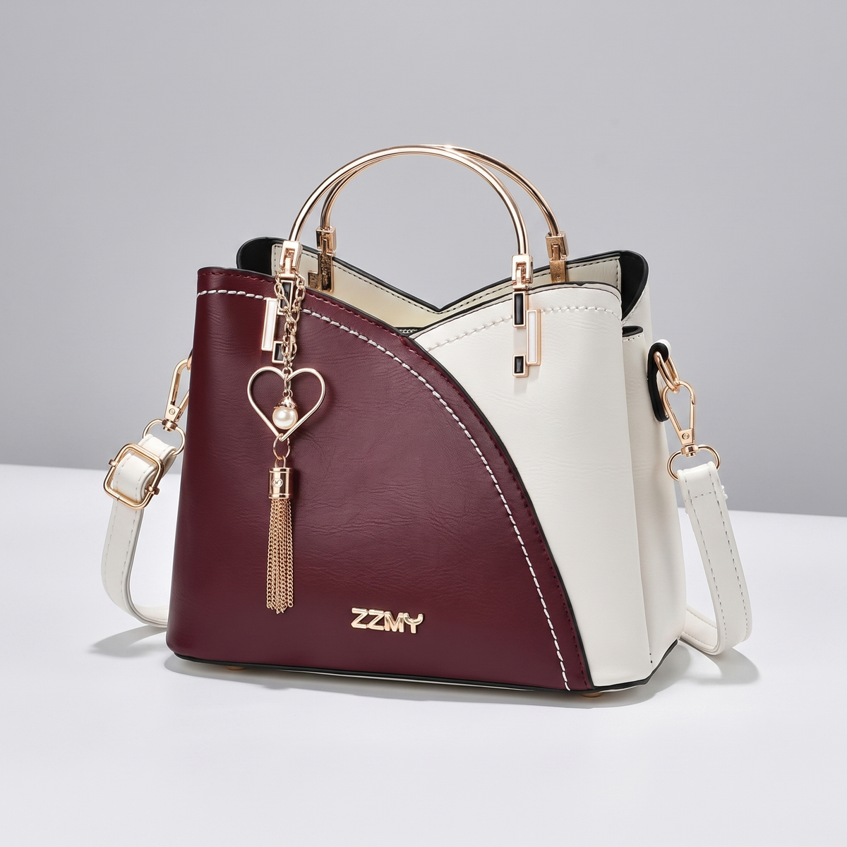 Modé Belle Handbag - Red