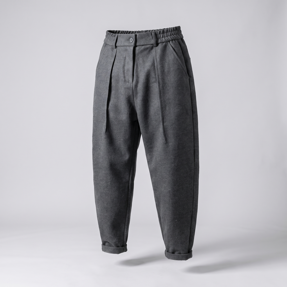 Modern Fit Men’s Trousers - Grey