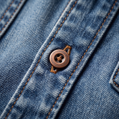 Modern Utility Denim Shirt