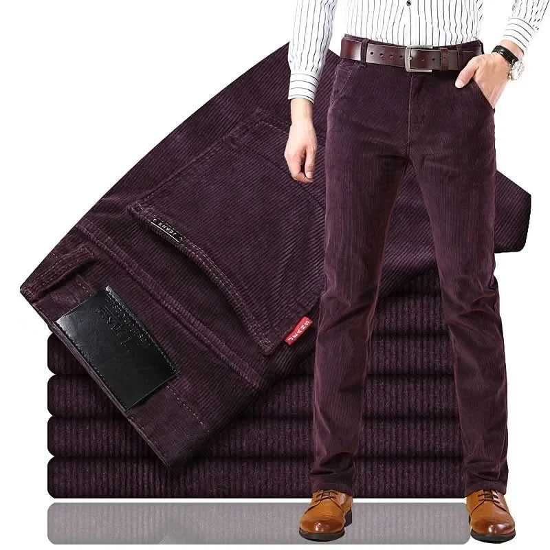 Monark Trousers - Wine red